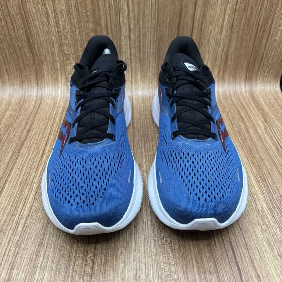 Saucony Ride 16 Running Shoes in Hydro Blue Black Red White Size 11 Men's - Picture 5 of 9